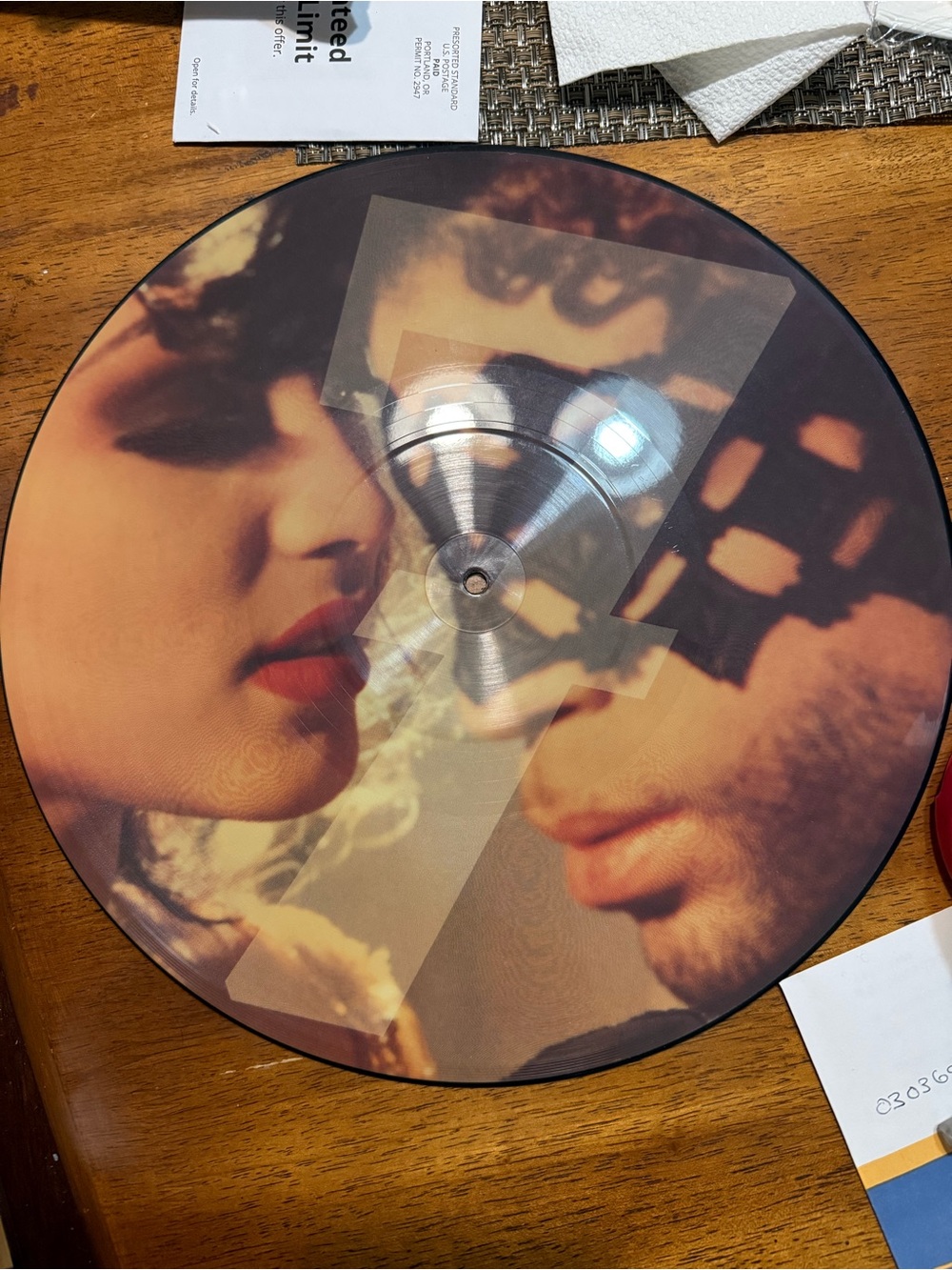 Prince picture disc of “New Power Generation “.